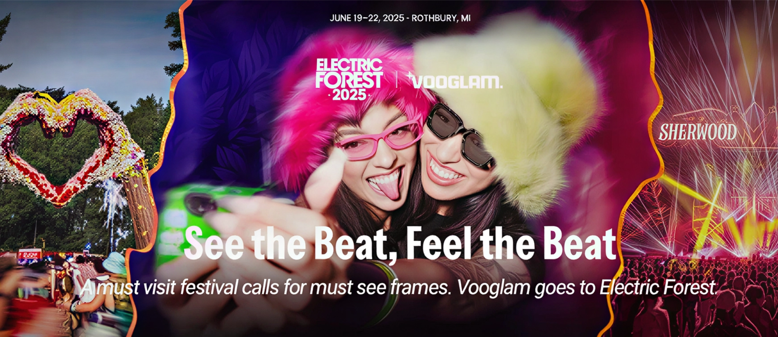 Vooglam Joins You at the Electric Forest Music Festival